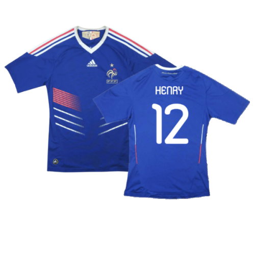 France 2009-10 Home Shirt (S) (Henry 12) (Excellent)