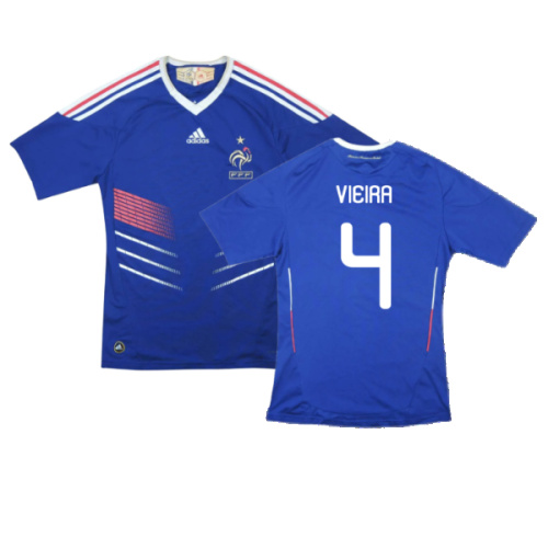 France 2009-10 Home Shirt (S) (Vieira 4) (Excellent)