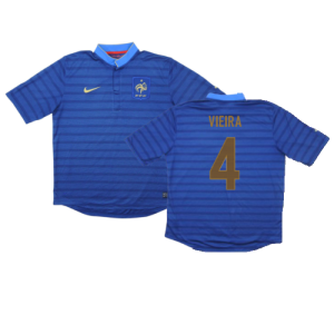 France 2012-13 Home Shirt (M) (Excellent) (VIEIRA 4)