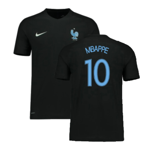 France 2017-18 Third Shirt (S) (Mint) (Mbappe 10)