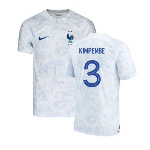 France 2022-23 Away Shirt (Mbappe #10) (Womens M) (Good) (KIMPEMBE 3) France 2022-23 Away Shirt (Mbappe #10) (Womens M) (Good) (KIMPEMBE 3)