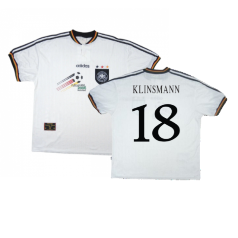 Germany 1996-98 Home WM06 Shirt (XXL) (Excellent) (Klinsmann 18)