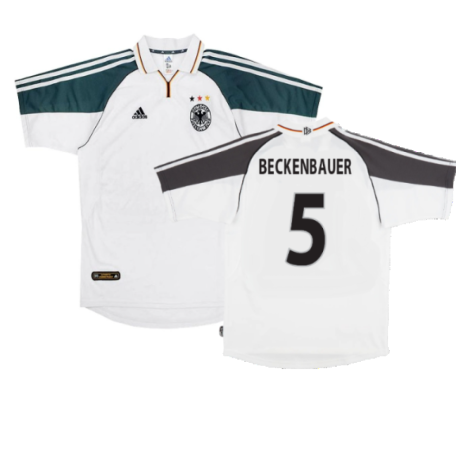 Germany 2000-2002 Home Shirt (2XL) (Good) (Beckenbauer 5)