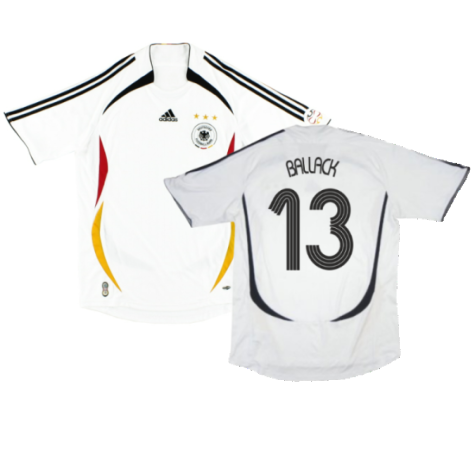 Germany 2005-07 Home Shirt (XL) (Excellent) (Ballack 13)