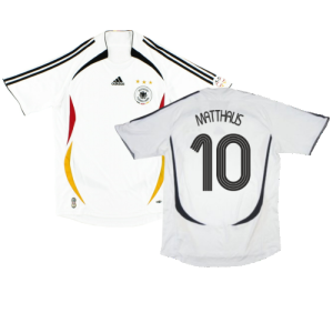 Germany 2005-07 Home Shirt (L) (Excellent) (Matthaus 10)