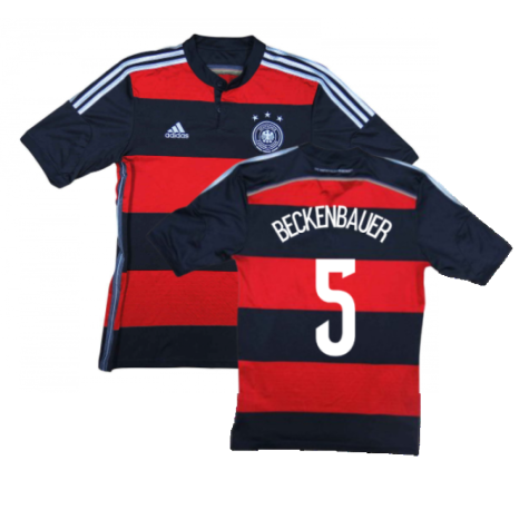 Germany 2014-15 Away Shirt (XL) (Excellent) (Beckenbauer 5)