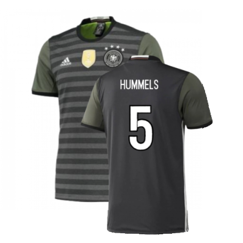 Germany 2015-16 Away Shirt (S) (Excellent) (Hummels 5)