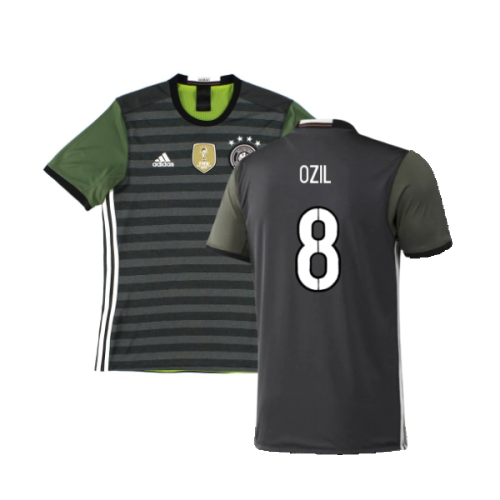 Germany 2016-17 Away Shirt (M) (Excellent) (Ozil 8)