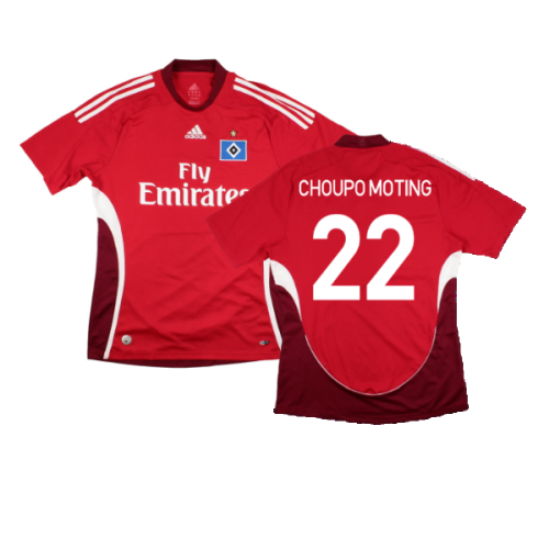 Hamburg 2008-10 European Shirt (M) (Very Good) (Choupo Moting 22)