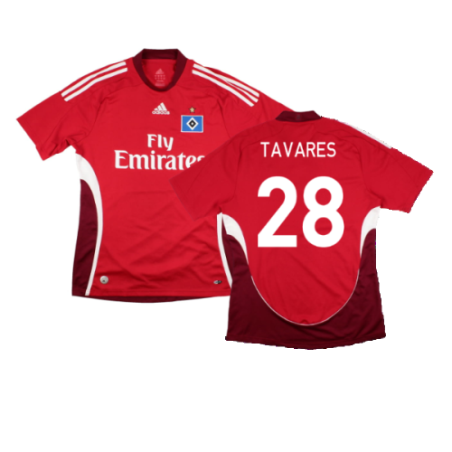 Hamburg 2008-10 European Shirt (M) (Very Good) (Tavares 28)