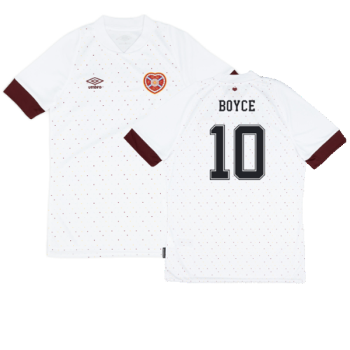 Hearts 2022-23 Away Shirt (Sponsorless) (XXL) (Very Good) (BOYCE 10)