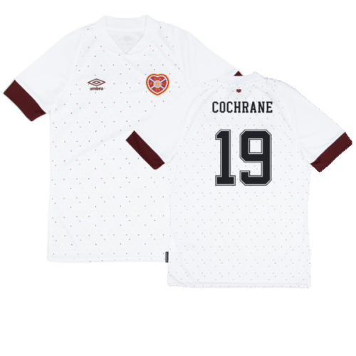 Hearts 2022-23 Away Shirt (Sponsorless) (XXL) (Very Good) (COCHRANE 19)