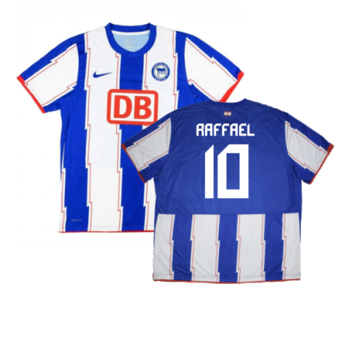 Hertha Berlin 2010-11 Home Shirt (S) (Excellent) (Raffael 10)