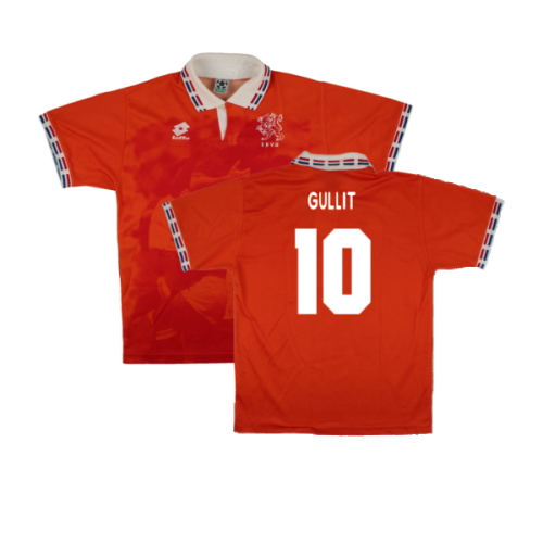 Holland 1996-97 Home Shirt (M) (Very Good) (GULLIT 10)