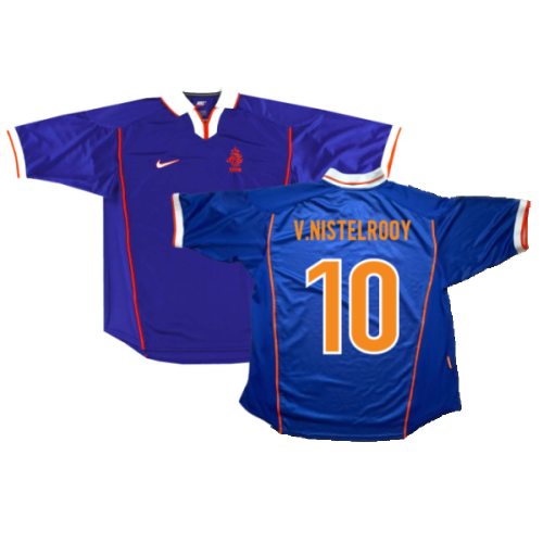 Holland 1998-00 Away (S) (Excellent) (V.Nistelrooy 10)