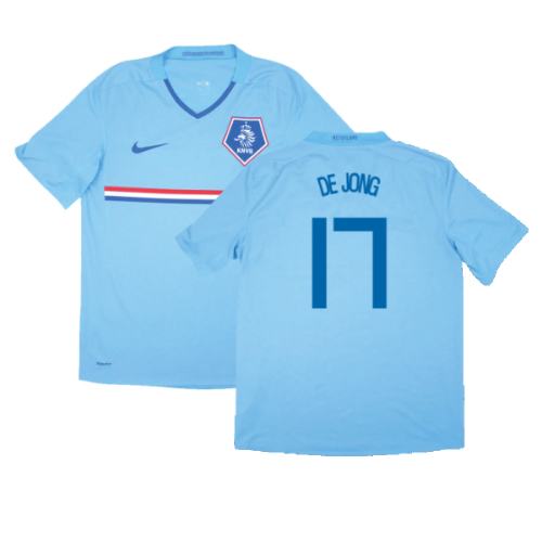 Holland 2008-10 Away Shirt (XL) (Excellent) (De Jong 17)