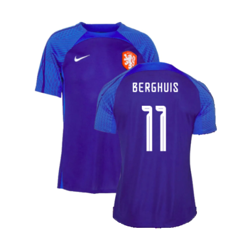 Holland 2022-23 Nike Training Shirt (L) (BERGHUIS 11) (Excellent)