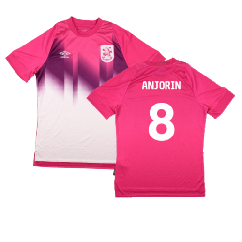 Huddersfield Town 2022-23 Third Shirt (Sponsorless) (XL) (ANJORIN 8) (Excellent)