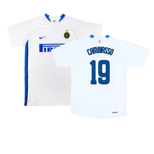 Inter Milan 2006-2007 Away Shirt (Excellent) (Cambiasso 19)