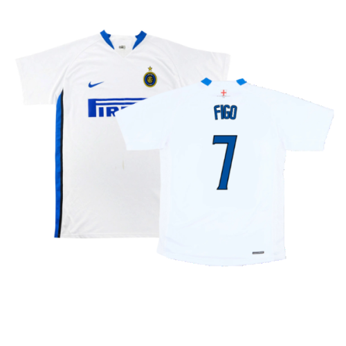 Inter Milan 2006-2007 Away Shirt (Excellent) (Figo 7)