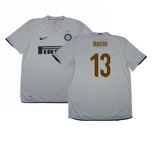 Inter Milan 2008-09 Away Shirt (XXL) (Fair) (Maicon 13)