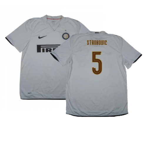 Inter Milan 2008-09 Away Shirt (XXL) (Fair) (Stankovic 5)