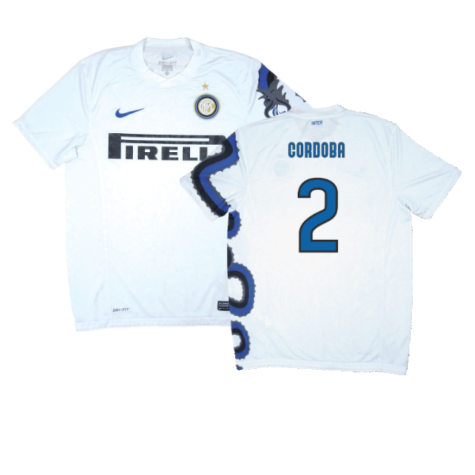 Inter Milan 2010-11 Away Shirt (S) (Excellent) (Cordoba 2)