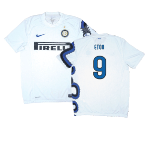 Inter Milan 2010-11 Away Shirt (S) (Excellent) (Etoo 9)