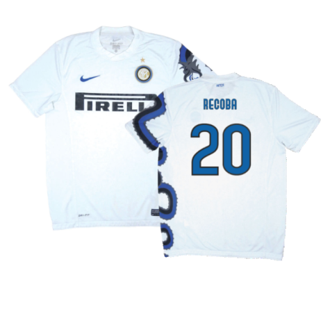 Inter Milan 2010-11 Away Shirt (S) (Excellent) (Recoba 20)