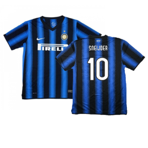 Inter Milan 2010-11 Home Shirt (S) (Excellent) (Sneijder 10)