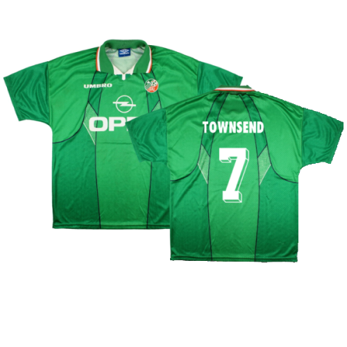 Ireland 1995-96 Home Shirt (XL) (Excellent) (Townsend 7)