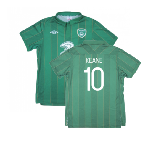 Ireland 2011-12 Home Shirt (L) (Excellent) (Keane 10)