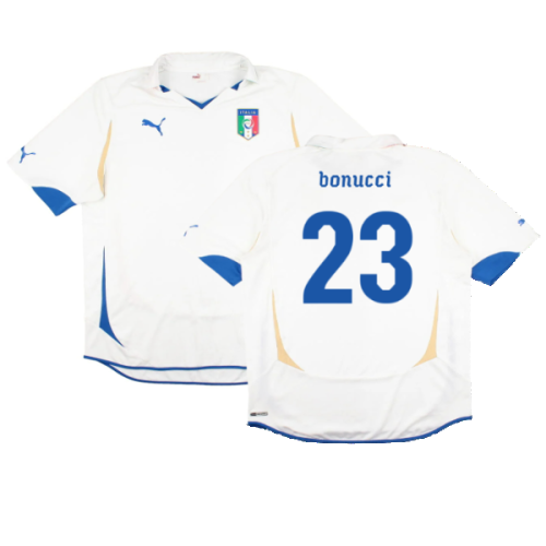 Italy 2010-11 Away Shirt (XL) (Very Good) (Bonucci 23)