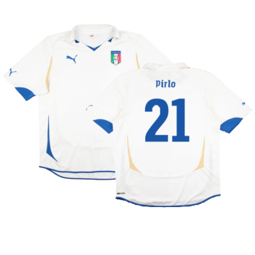 Italy 2010-11 Away Shirt (XL) (Very Good) (Pirlo 21)