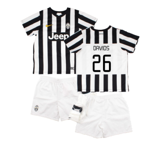 Juventus 2014-15 Home Infant Kit (LB) (Excellent) (Davids 26)