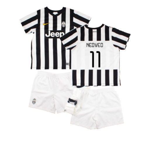 Juventus 2014-15 Home Infant Kit (LB) (Excellent) (Nedved 11)