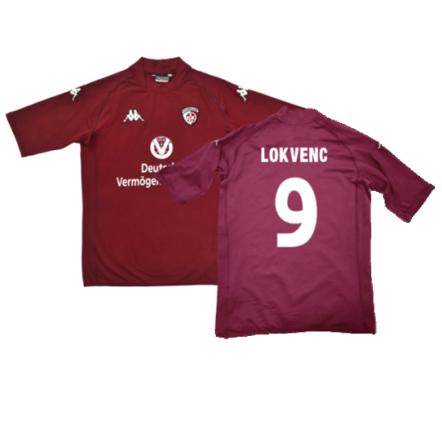 Kaiserslautern 2003-04 Home Shirt (M) (Very Good) (Lokvenc 9)