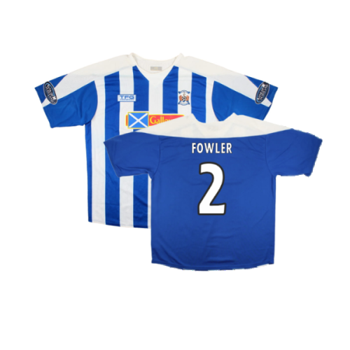 Kilmarnock 2006-07 Home Shirt (XL) (Excellent) (Fowler 2)