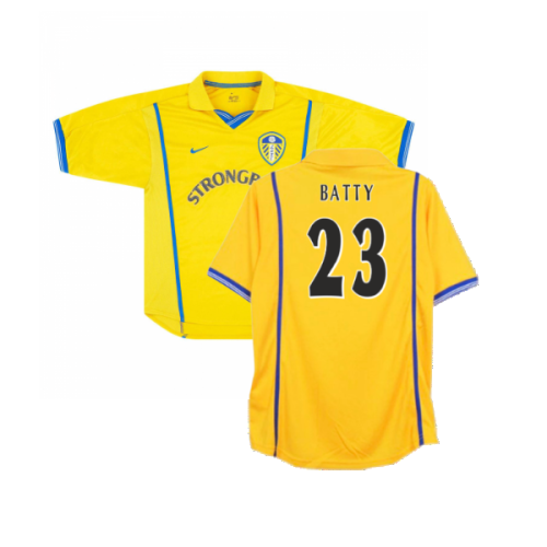 Leeds United 2000-02 Away Shirt (Excellent) (Batty 23)