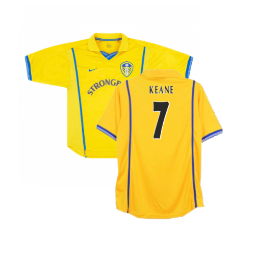 Leeds United 2000-02 Away Shirt (Excellent) (Keane 7)