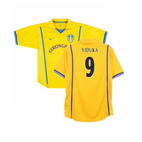 Leeds United 2000-02 Away Shirt (Excellent) (Viduka 9)