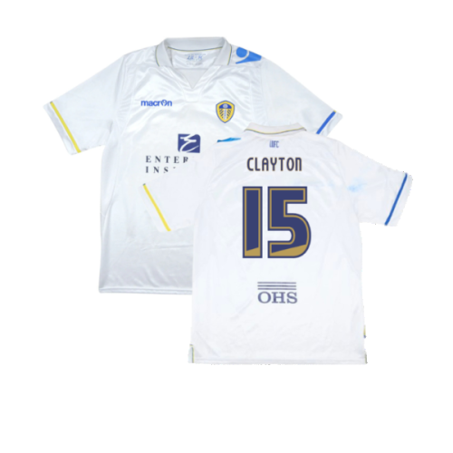 Leeds United 2011-12 Home Shirt (Very Good) (Clayton 15)