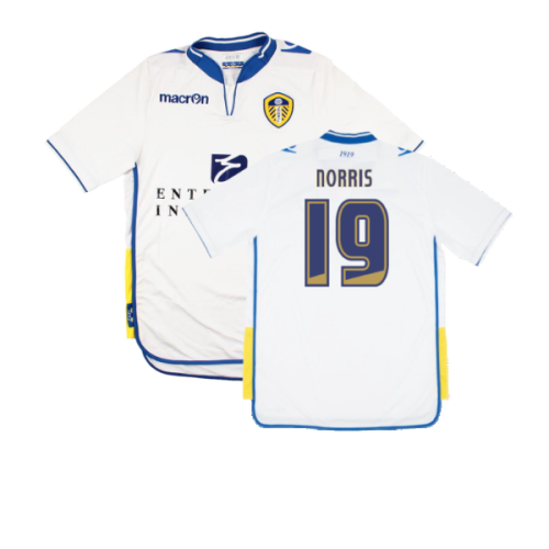 Leeds United 2012-13 Home Shirt (XL) (Mint) (Norris 19)