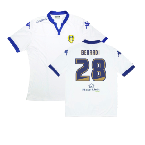 Leeds United 2015-16 Home Shirt (L) (Very Good) (Berardi 28)