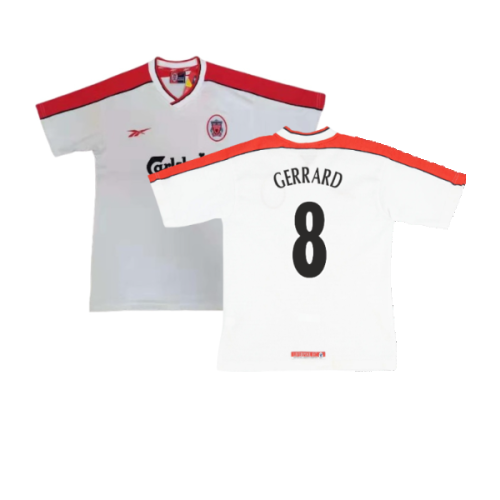 Liverpool 1998-2000 Away Shirt (S) (Excellent) (GERRARD 8)