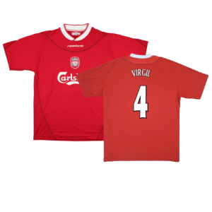 Liverpool 2002-04 Home Shirt (XL) (Excellent) (Virgil 4) Liverpool 2002-04 Home Shirt (XL) (Excellent) (Virgil 4)