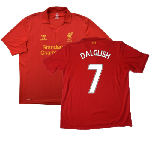 Liverpool 2012-13 Home Shirt (Small) (Very Good) (Dalglish 7)