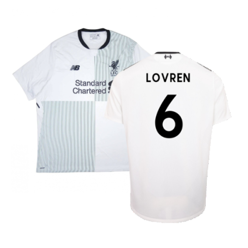 Liverpool 2017-18 Away Shirt (XXL) (Very Good) (Lovren 6)