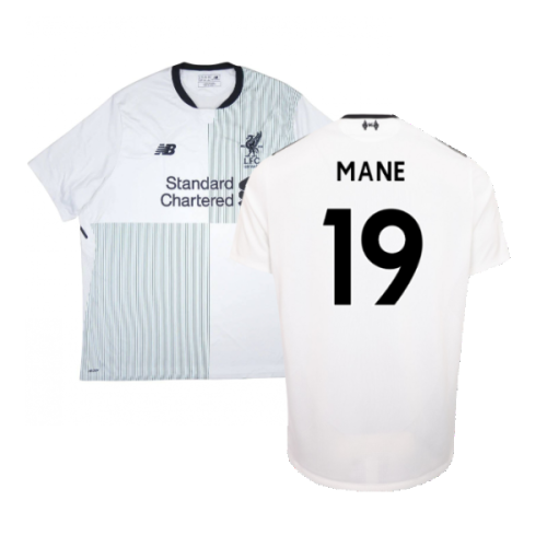 Liverpool 2017-18 Away Shirt (XXL) (Very Good) (Mane 19)