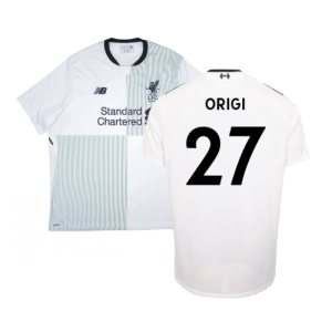 Liverpool 2017-18 Away Shirt (XXL) (Very Good) (Origi 27)